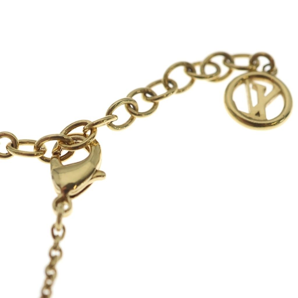 Louis Vuitton Bracelet LV Logo Gold — view 5
