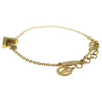 Louis Vuitton Bracelet LV Logo Gold — view 4