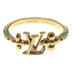 Louis Vuitton LV Iconic Rhinestone Ring Gold