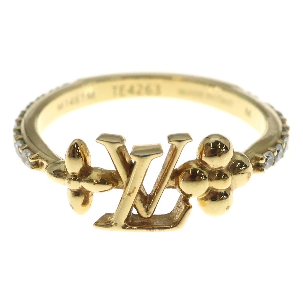 Louis Vuitton LV Iconic Rhinestone Ring Gold