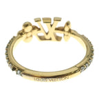 Louis Vuitton LV Iconic Rhinestone Ring Gold — view 2