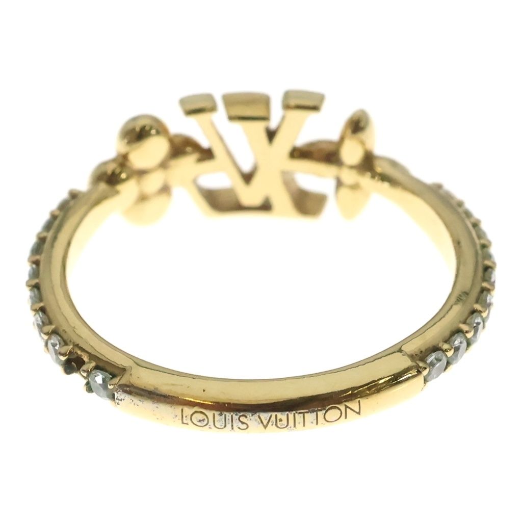 Louis Vuitton LV Iconic Rhinestone Ring Gold — view 2