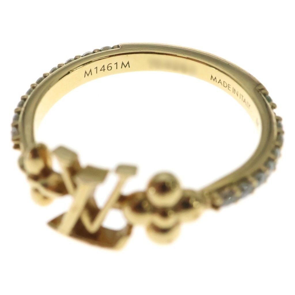 Louis Vuitton LV Iconic Rhinestone Ring Gold — view 4