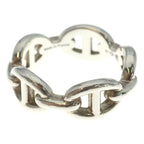 Hermes Chaine D'ancre Enchainee Ring Silver — view 3