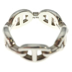 Hermes Chaine D'ancre Enchainee Ring Silver — view 5