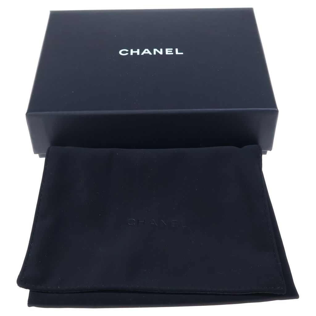 Chanel Quilted CC Logo Star Coin Purse Mini Wallet Pink Lambskin Silver — view 6