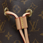 Louis Vuitton Monogram Neo Noe BB Leather 2-Way Shoulder Bag Brown — view 7