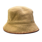 Hermes I 2 Avalon Stitch Wool Hat Cashmere Hybrid Sellier Buttons 57 Beige — view 3