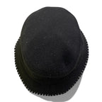 Hermes I 2 Avalon Stitch Wool Hat Cashmere Hybrid Sellier Buttons 57 Black — view 5