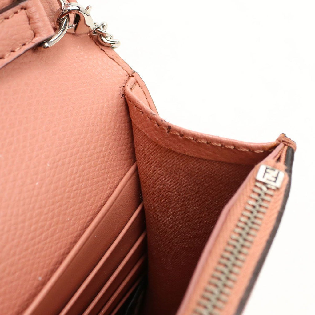 Fendi F is Fendi Chain Wallet Calfskin Shoulder Bag — view 7