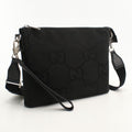 Gucci 2-Way Clutch Jumbo GG Shoulder Bag Canvas