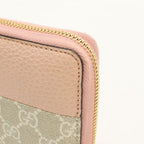 Gucci Double G Bicolor Wallet Zip Around Leather — view 6