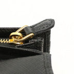 Prada Saffiano Triangle Wallet Bifold Leather — view 8