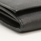 Prada Saffiano Triangle Wallet Bifold Leather — view 6