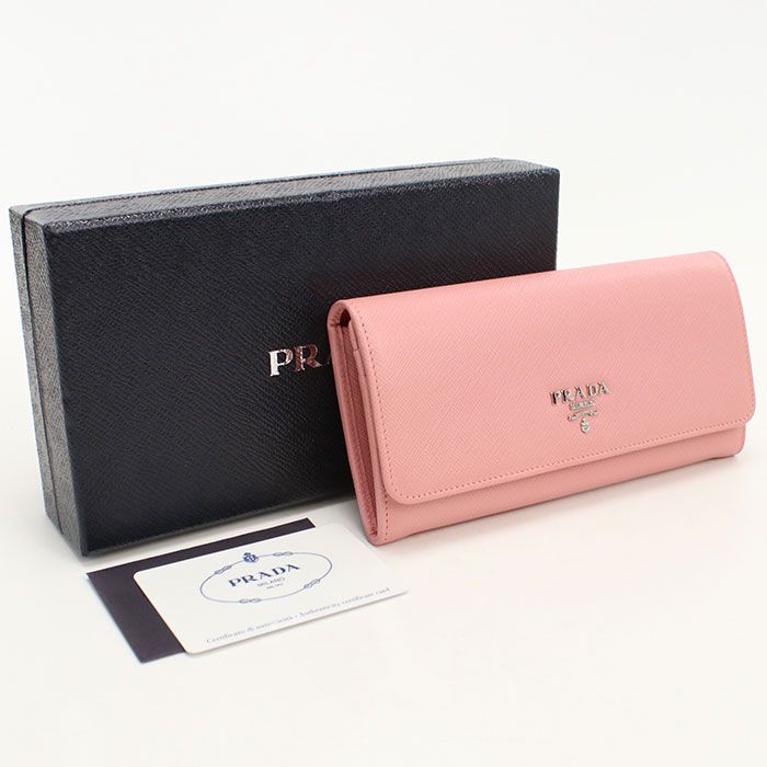 Prada Saffiano Leather Wallet Bifold
