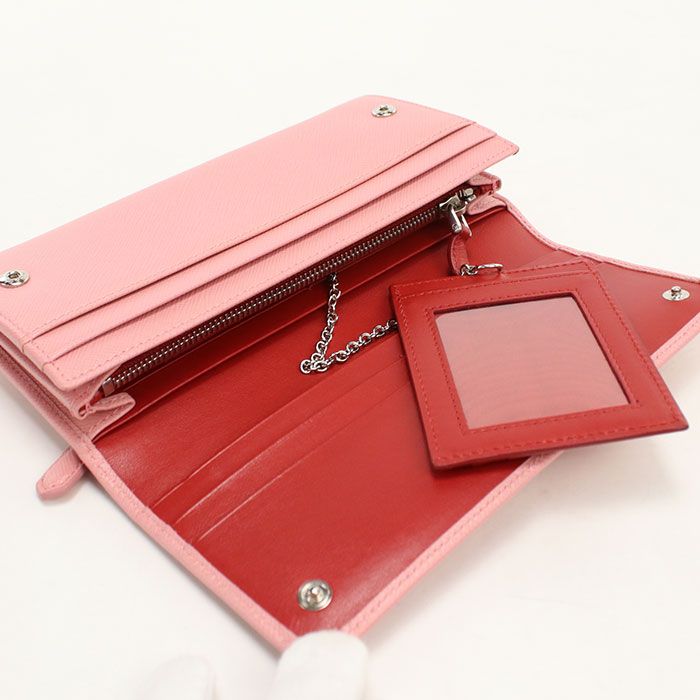 Prada Saffiano Leather Wallet Bifold — view 3