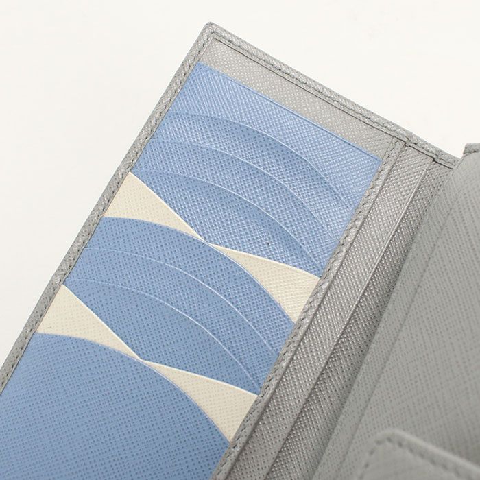 Prada Saffiano Multicolor Wallet Bifold Leather — view 6