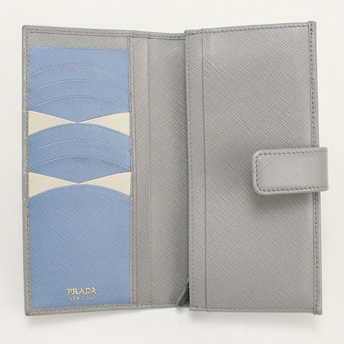 Prada Saffiano Multicolor Wallet Bifold Leather — view 3