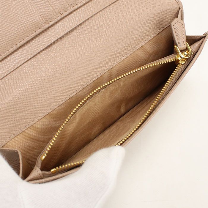 Prada Saffiano Leather Wallet Bifold — view 5