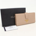 Prada Saffiano Leather Wallet Bifold