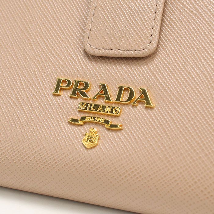 Prada Saffiano Leather Wallet Bifold — view 6