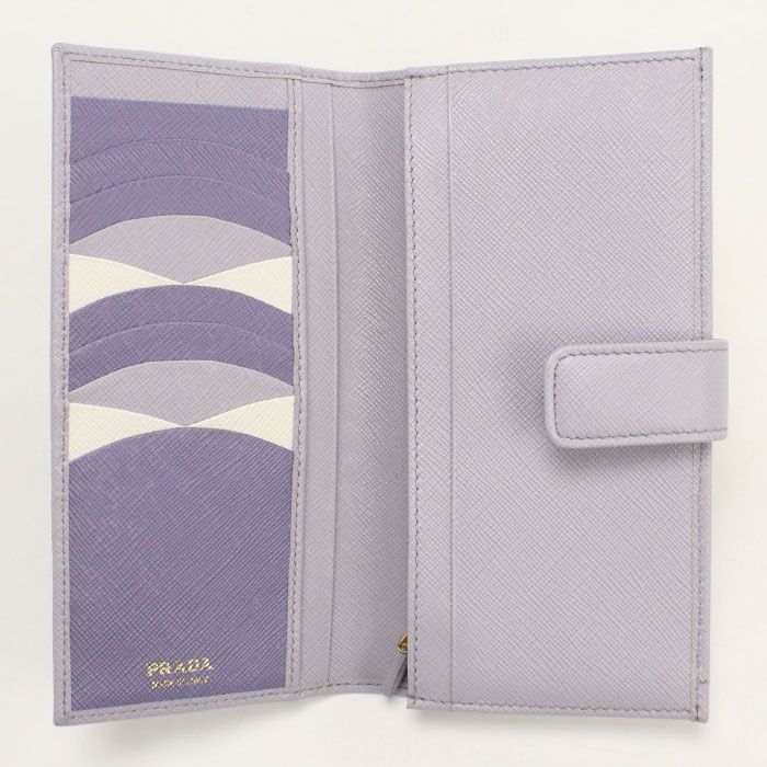 Prada Saffiano Multicolor Wallet Bifold Leather — view 3