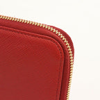 Prada Saffiano Leather Wallet Zip Around — view 7