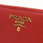 Prada Saffiano Leather Wallet Zip Around — view 5
