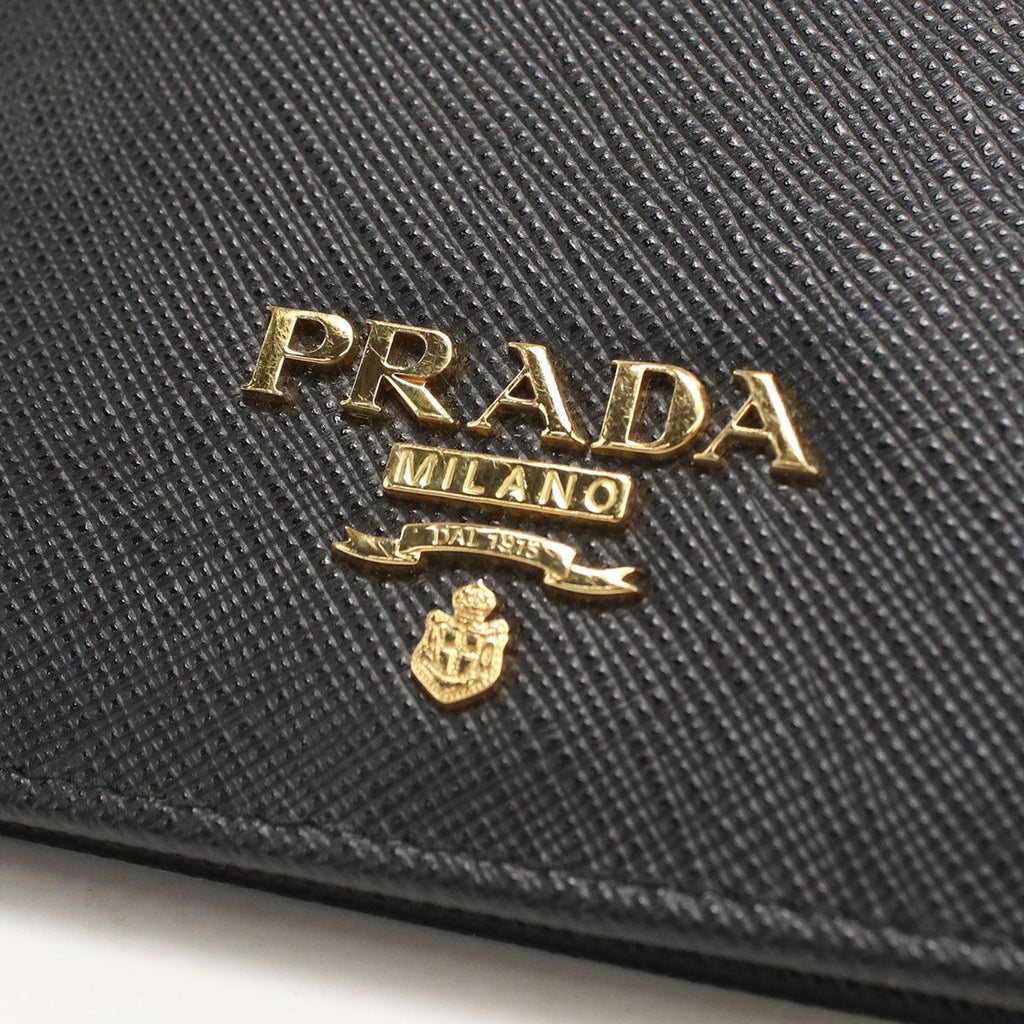 Prada Saffiano Multicolor Bifold Wallet Leather — view 5