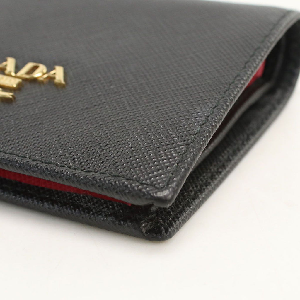 Prada Saffiano Multicolor Bifold Wallet Leather — view 8
