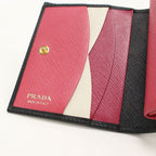 Prada Saffiano Multicolor Bifold Wallet Leather — view 7