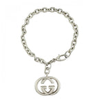 Gucci Bracelet Interlocking G Silver GG Logo — view 2