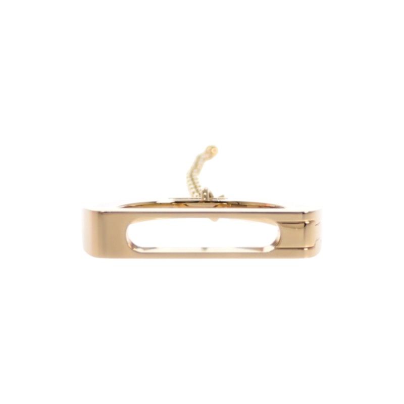 Hermes Ideal Glove Holder Bag Charm Metal Gold Beige Keychain — view 6