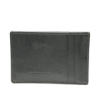 Bottega Veneta Intrecciato Leather Card Case Wallet Black — view 3