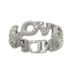 Gucci Line Dofour Love Ring Diamond 18k White Gold — view 2