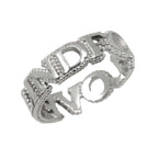 Gucci Line Dofour Love Ring Diamond 18k White Gold — view 5