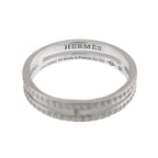 Hermes Ariane PM 50 Ring Full Diamond 18k White Gold 750 Alianne — view 3