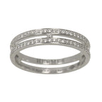 Hermes Ariane PM 50 Ring Full Diamond 18k White Gold 750 Alianne — view 2