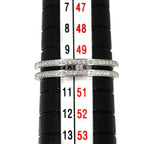 Hermes Ariane PM 50 Ring Full Diamond 18k White Gold 750 Alianne — view 6