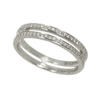 Hermes Ariane PM 50 Ring Full Diamond 18k White Gold 750 Alianne — view 4