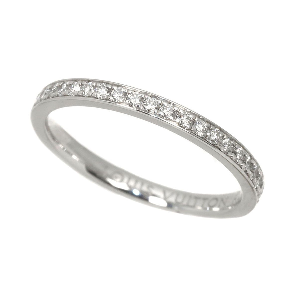 Louis Vuitton Alliance Eternity Full Diamond 50 Ring 18k White Gold — view 6