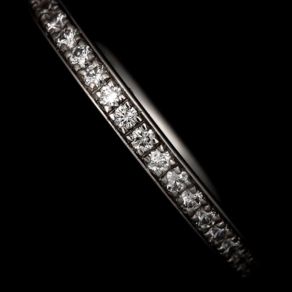 Louis Vuitton Alliance Eternity Full Diamond 50 Ring 18k White Gold — view 7