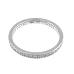 Louis Vuitton Alliance Eternity Full Diamond 50 Ring 18k White Gold — view 4