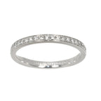 Louis Vuitton Alliance Eternity Full Diamond 50 Ring 18k White Gold — view 2