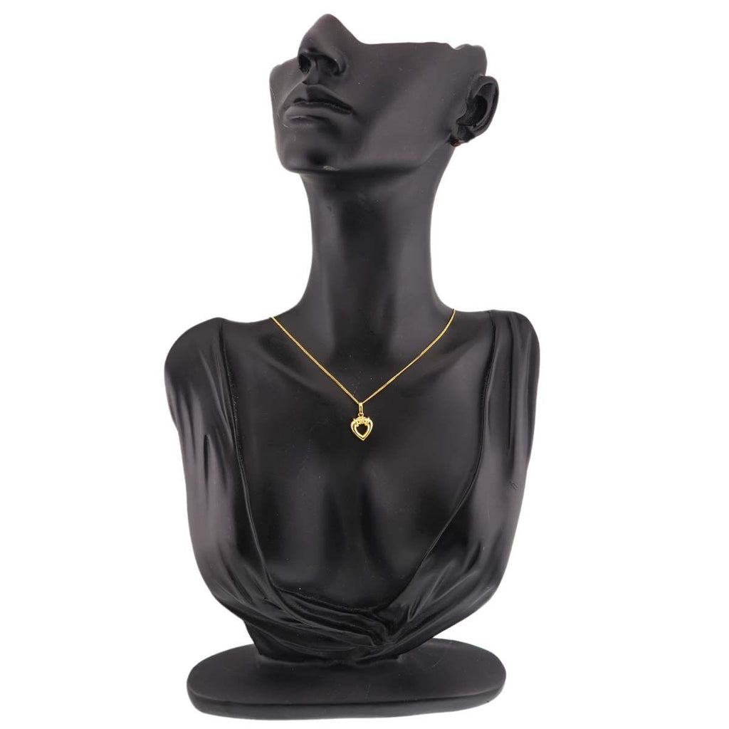 Dior Diamond Necklace 40 18k Yellow Gold 750 Heart — view 7