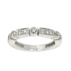 Chanel 46 Ring Diamond 18K White Gold — view 2