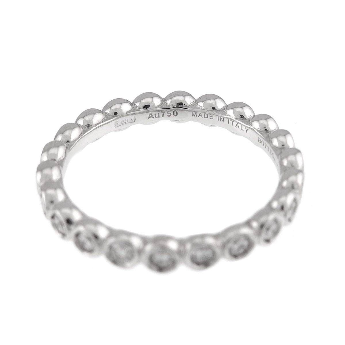 Bottega Veneta Ring Diamond 18k White Gold — view 3