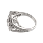 Louis Vuitton Bague Blossom GM 49 Ring Diamond 18k White Gold — view 3