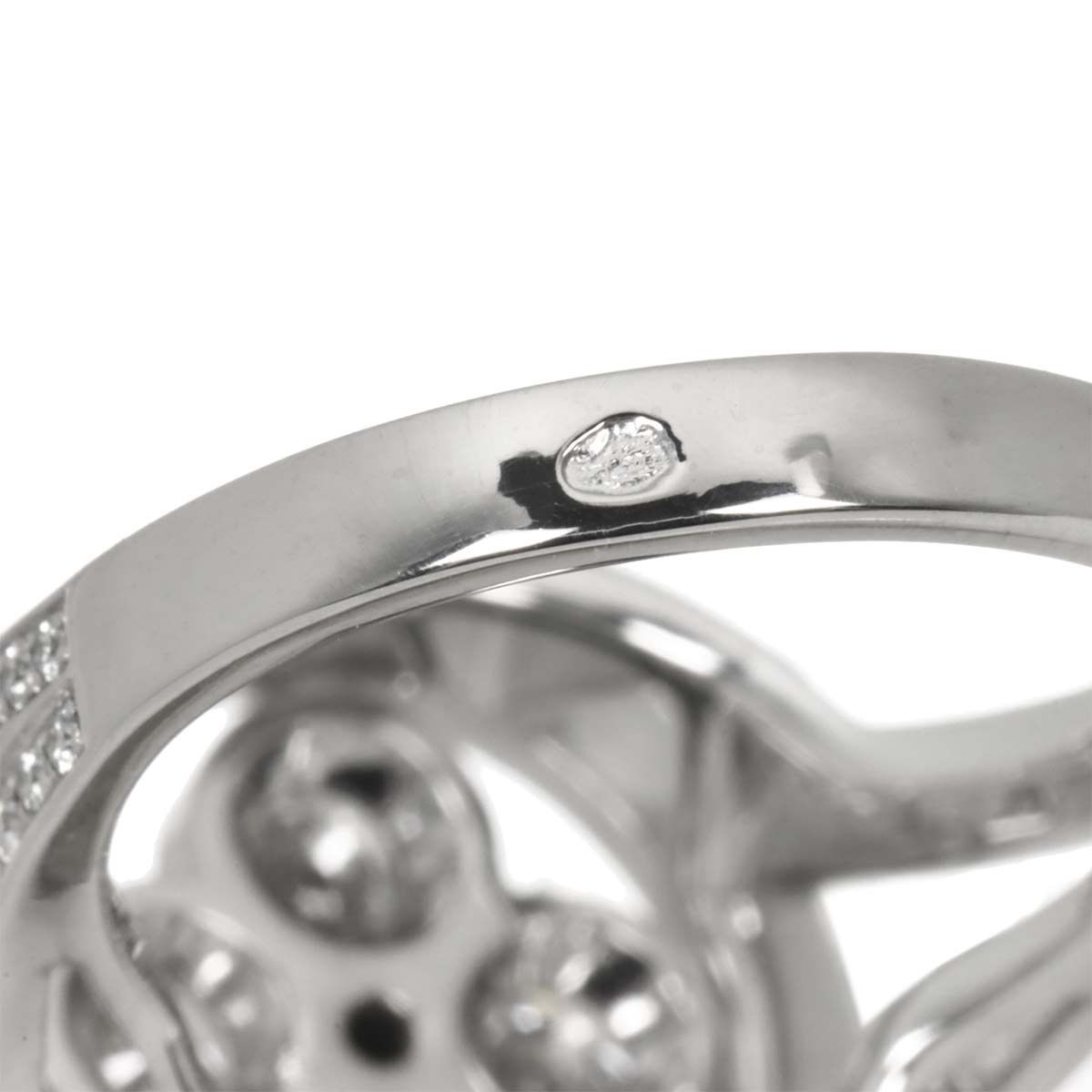 Louis Vuitton Bague Blossom GM 49 Ring Diamond 18k White Gold — view 5