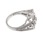 Louis Vuitton Bague Blossom GM 49 Ring Diamond 18k White Gold — view 4